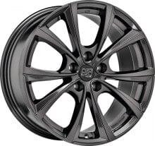 Колесный диск литой MSW MSW 27 T gloss dark grey 10.5x19 ET45 - LK5/120 ML64.12