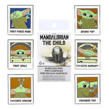 FUNKO Star Wars The Mandalorian Pop! Enamel Pins The Child 3 Cm Assortment 12 Units