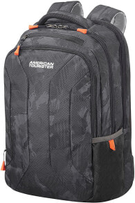 Мужские рюкзаки для ноутбуков Мужская рюкзак для ноутбука текстильный черный 39.6 см American Tourister URBAN Groove 2 Laptop Backpack 15.6 44 cm) Movie Poster Grey