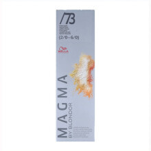 Краска для волос wella Magma By Blondor No.73 Осветляющая и тонирующая краска для волос, оттенок золотистый каштановый 120 г