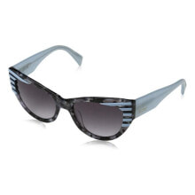 Женские солнцезащитные очки женские солнцезащитные очки кошачий глаз синие серые Just Cavalli JC790S-55B (54 mm)