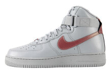 Nike Air Force 1 High LV8 板鞋 男款 白色橙钩 / Кроссовки Nike Air Force 806403-010