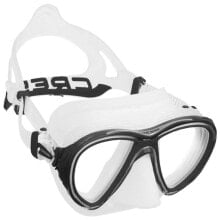 Masks and snorkels for scuba diving