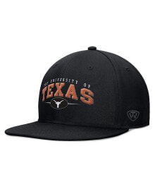 Купить мужские головные уборы Top of the World: Men's Black Texas Longhorns Bullpen Snapback Hat