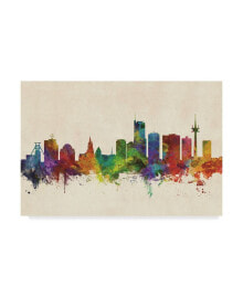 Trademark Global michael Tompsett Essen Germany Skyline Canvas Art - 15