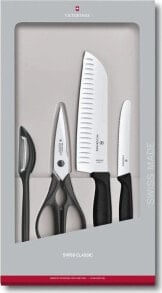 Купить кухонные ножи Victorinox: Victorinox Victorinox Swiss Classic Kitchen Set 4 tlg.