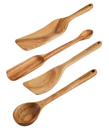 Rachael Ray tools and Gadgets Wooden Kitchen Utensils, Set of 4