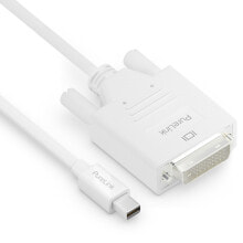 PureLink Premium Active 2K mini DisplayPort / DVI Cable – 1.50m - White - Mini DisplayPort - DVI-D - 1.5 m - White