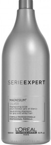 Farbauffrischendes Shampoo für blondes und graues Haar - L'Oreal Professionnel Serie Expert Magnesium Silver Shampoo