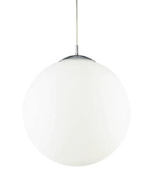 LED Pendelleuchte Kugelglas Weiß Ø45cm
