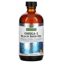 Nature's Answer, Омега-3 с маслом черного тмина, апельсин, 240 мл (8 жидк. Унций)