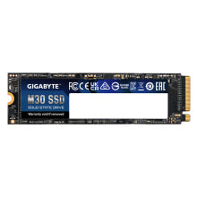 Внутренние твердотельные накопители (SSD) gigabyte M30 M.2 1000 GB PCI Express 3.0 TLC 3D NAND NVMe GP-GM301TB-G
