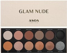 Lidschatten-Palette - Asoa Glam Nude