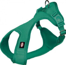 Шлейки для собак Trixie Soft harness - petrol blue 28-40 cm