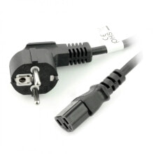 Компьютерные разъемы и переходники Power cord IEC 10m VDE  - black