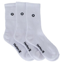 HURLEY H2O Dri Crew Socks 3 Pairs