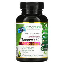 Emerald Laboratories, CoEnzymated Women's 45+, 1-Daily Multi, 30 Vegetable Caps