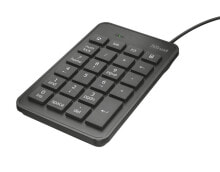 Клавиатуры trust 22221 цифровая клавиатура USB Ноутбук/ПК Черный