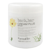 Маски и сыворотки для волос Farmavita Back Bar Cream Plus Mask Маска с экстрактом семян подсолнуха для окрашенных волос 1000 мл