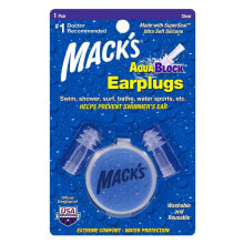 Купить товары для водного спорта MACKS: MACKS Mack´S Aquablock Earplugs 1 Pairs