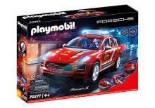 Набор с элементами конструктора Playmobil  Porsche Macan S Пожарная служба,70277 игрушечная машинка