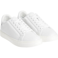 CALVIN KLEIN Clean Cup Lace Up Nano Mono Mix Trainers