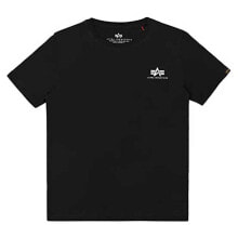 Мужские спортивные футболки aLPHA INDUSTRIES Basic Small Logo Short Sleeve T-Shirt