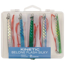 Приманки и мормышки для рыбалки kINETIC Belone Flash Silky Jig 16g