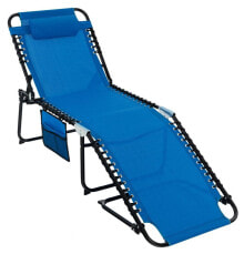 Sun beds and deck chairs