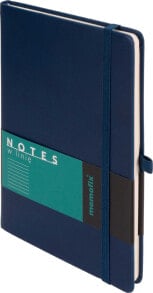 Antra Notes Memofix A5 linia granatowy