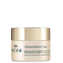 Увлажнение и питание кожи лица Nuxe Nuxuriance Gold Oil-Cream Питательный антивозрастной крем для сухой, ослабленной и увядающей кожи 50 мл