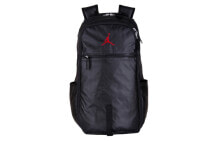 Jordan 乔丹 基础款大容量多层 篮球包书包背包双肩包 男女同款情侣款 黑色 / Рюкзак Jordan BA8051-010 BA8051-010