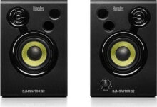Небольшие активные аудио мониторы HERCULES DJMonitor 32 (4780905) купить в интернет-магазине