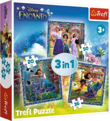 Trefl PUZZLE 3W1 TREFL BOHATEROWIE MAGICZNEGO ENCANTO