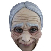 GHOULISH Head Without Chin Old Lady mask