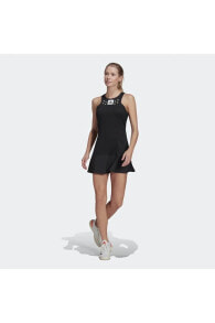 Ha7628 Paris Tennis Y Kadın Siyah Spor Elbise