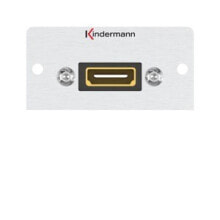 Кабели и провода для строительства Kindermann 7444000740 розетка HDMI Алюминий