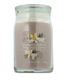 Yankee Candle Signature Smoked Vanilla & Cashmere