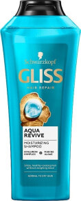 Shampoo mit Hyaluron-Komplex und Meeresalgen für normales bis trockenes Haar - Gliss Aqua Revive Moisturizing Shampoo