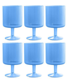 TarHong polypropylene Mesa Goblet  Set of 6