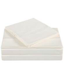 Charisma classic Solid 310 Thread Count Cotton Sateen 3-Pc. Sheet Set, Twin