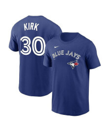 Nike men's Alejandro Kirk Royal Toronto Blue Jays Player Name and Number T-shirt