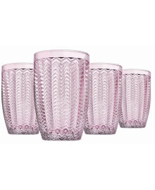 Carson Modern Vintage Highball Glasses, Set of Four