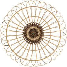 Wall Decoration Alexandra House Living Natural Rattan Natural Fibre 60 x 3 x 60 cm