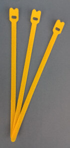 FASTECH ETK-7-200-0208 - Hook & loop cable tie - Tricot - Yellow - 200 mm - 7 mm - 74 g