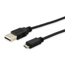 EQUIP 128594 USB-A 2.0 To Micro USB-B M/M Cable 1 m