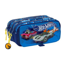 SAFTA Hot Wheels Sonny Big Triple pencil case