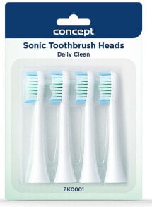 Ersatz-Zahnbürstenkopf für Schallzahnbürste ZK0001 - Concept Sonic Toothbrush Heads Daily Clean