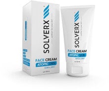 Gesichtscreme mit Jojobaöl und Sheabutter für atopische Haut - Solverx Atopic Skin Face Cream