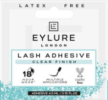 False eyelashes and glue